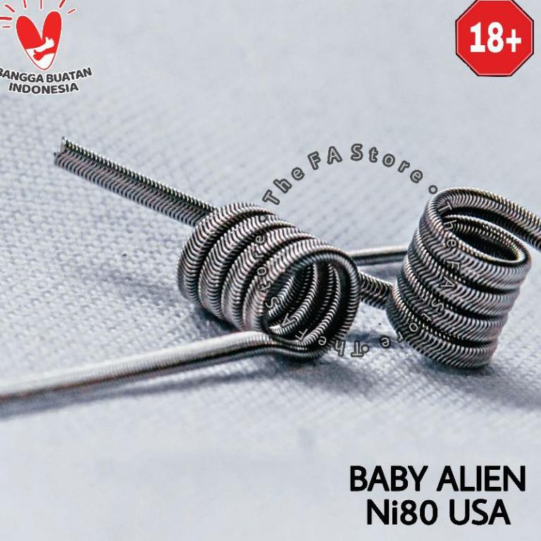 Star 5.5 Coil Baby Alien Ni80 Usa Super Meletek 2 Core
