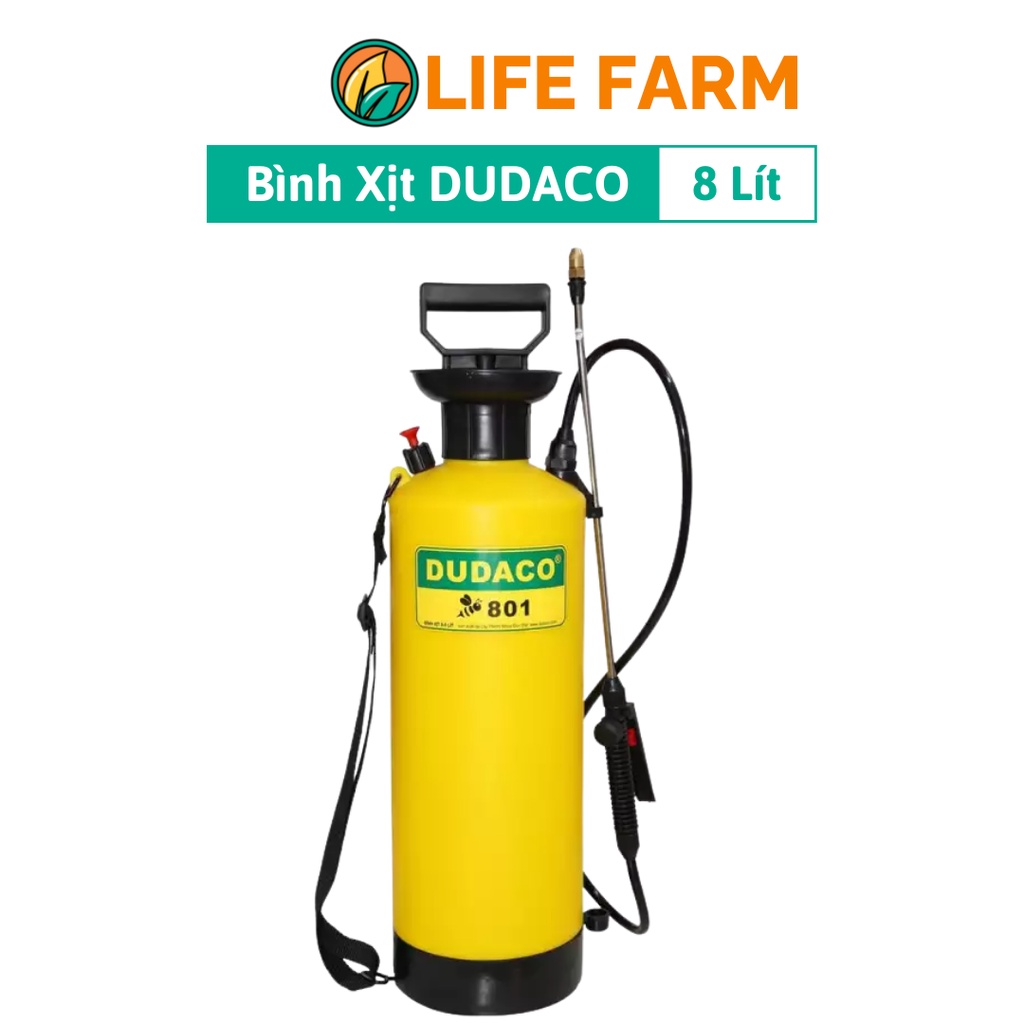 Bình Xịt Dudaco 8L Tưới Cây Phun Sương (BDD-008)