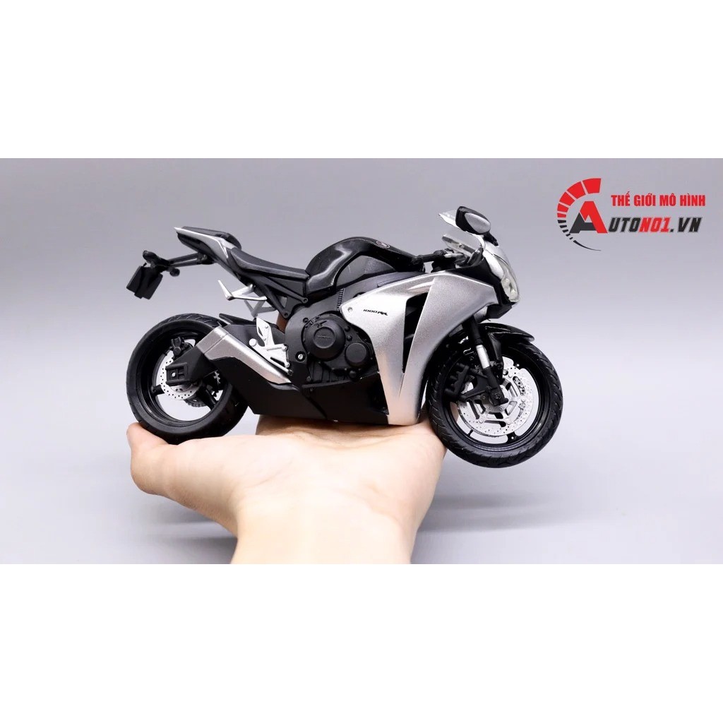 MÔ HÌNH XE HONDA CBR 1000RR SILVER 1:12 JOYCITY CÓ HỘP 5407