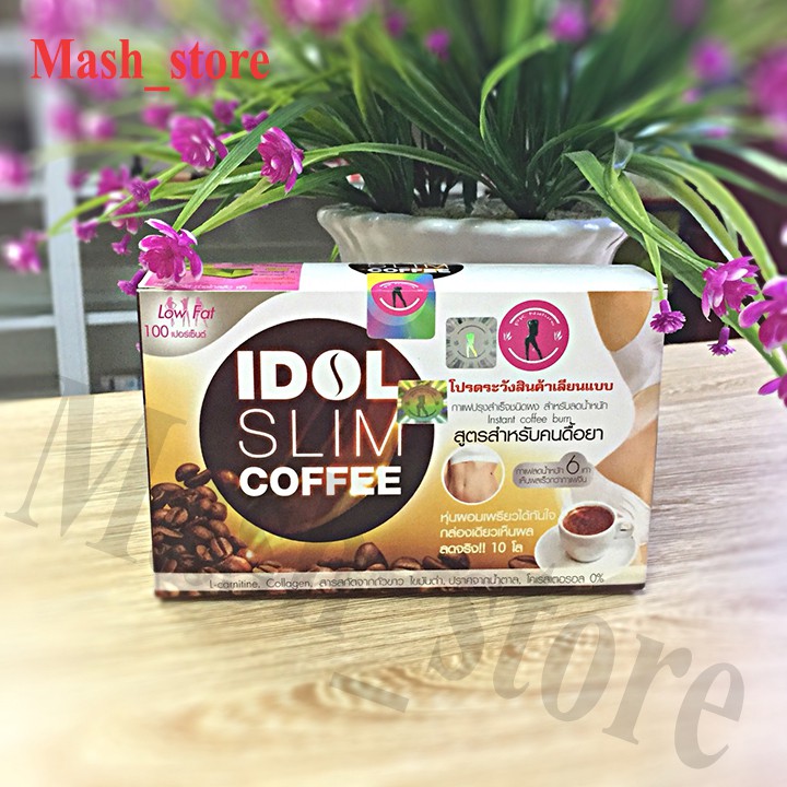 (Hộp 10 gói) CÀ PHÊ GIẢM CÂN THÁI LAN IDOLE SLIM COFFE_MaskStore4 | BigBuy360 - bigbuy360.vn