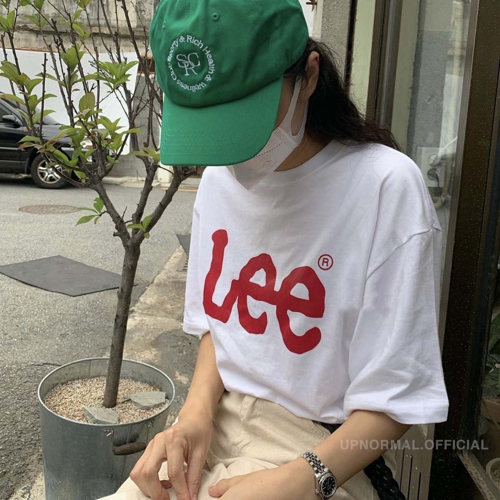 Áo thun form rộng tay lỡ kiểu dáng oversize - áo LEE