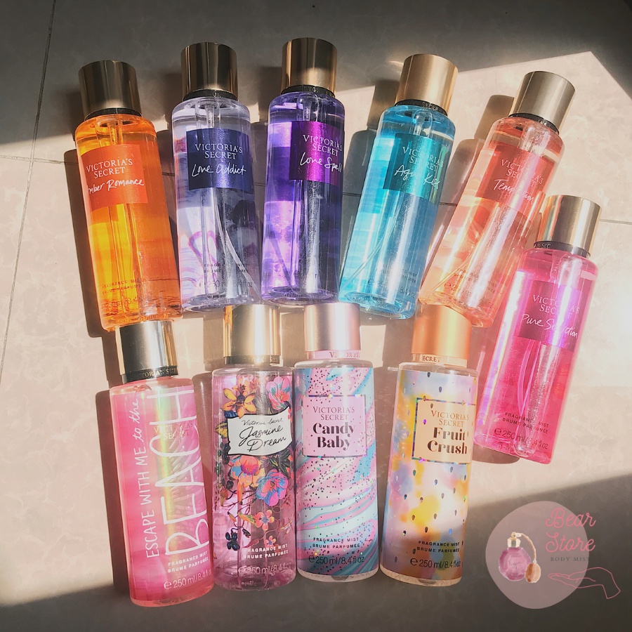 [Mùi Best Seller] Xịt Thơm Toàn Thân Body Mist Victoria Secret Hương Nước Hoa 50ml