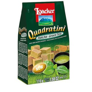 Bánh Quế Kem Trà Xanh Matcha Loacker gói 110g