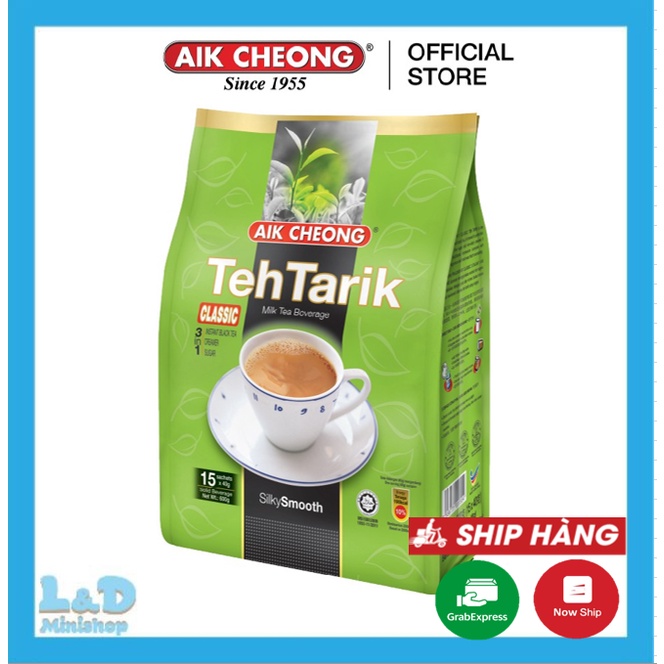 [hàng chính hãng]Trà Sữa Teh Tarik AIK (Classic) Malaysia