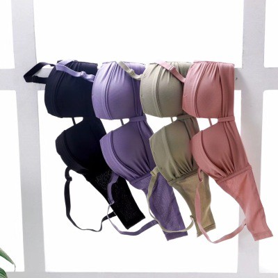 Set Đồ Lót ❤️FREESHIP❤️ Bộ Đồ Lót Đúc Su Không Gọng Quả Vuông Thông Hơi - Áo Chip Nâng Ngực Tạo Khe Push Up | BigBuy360 - bigbuy360.vn