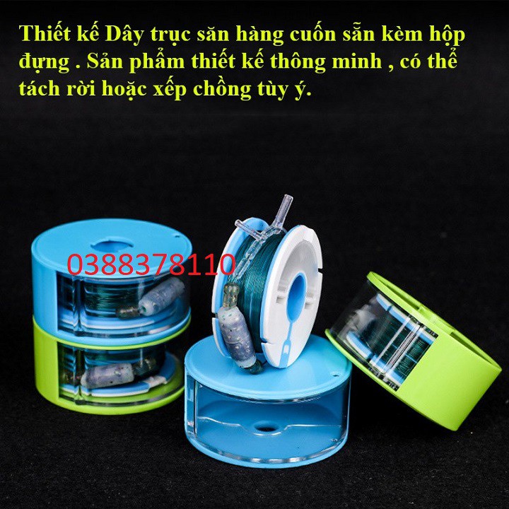 Dây Trục Câu Đài Săn Hàng Cuốn Sẵn Cao Cấp Chống Nổ, Tàng Hình Dưới Nước