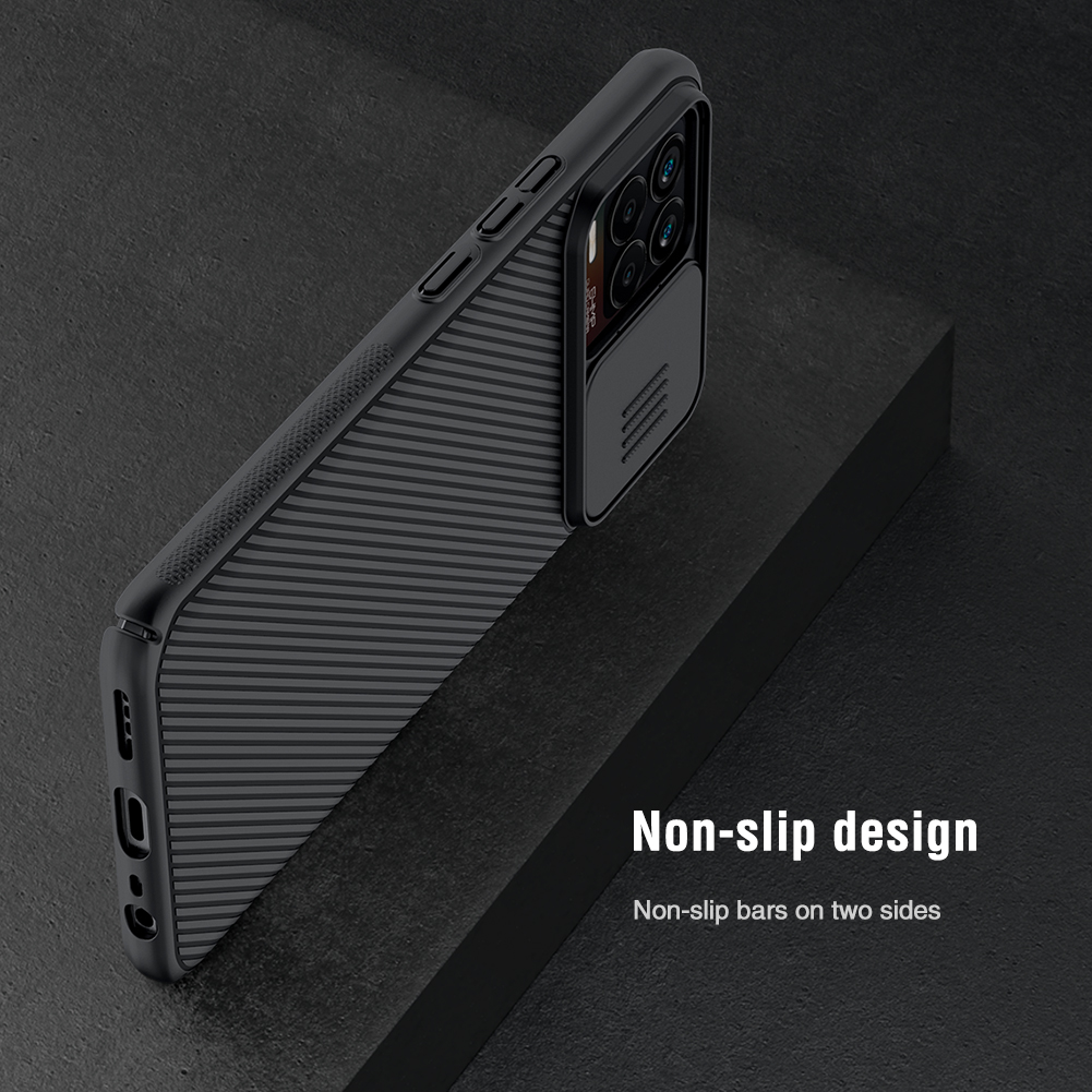 Ốp Điện Thoại NILLKIN PC Cứng Với Nắp Trượt Camera Bảo Vệ Quyền Riêng Tư Sang Trọng Cho Realme 8 4G/Realme 8 Pro