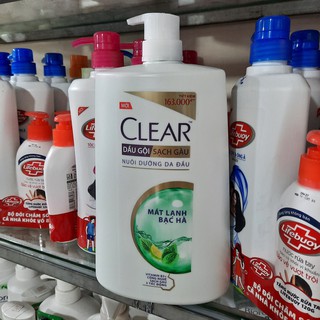 Dầu Gội Sạch Gàu CLEAR Mát Lạnh Bạc Hà 1.4kg