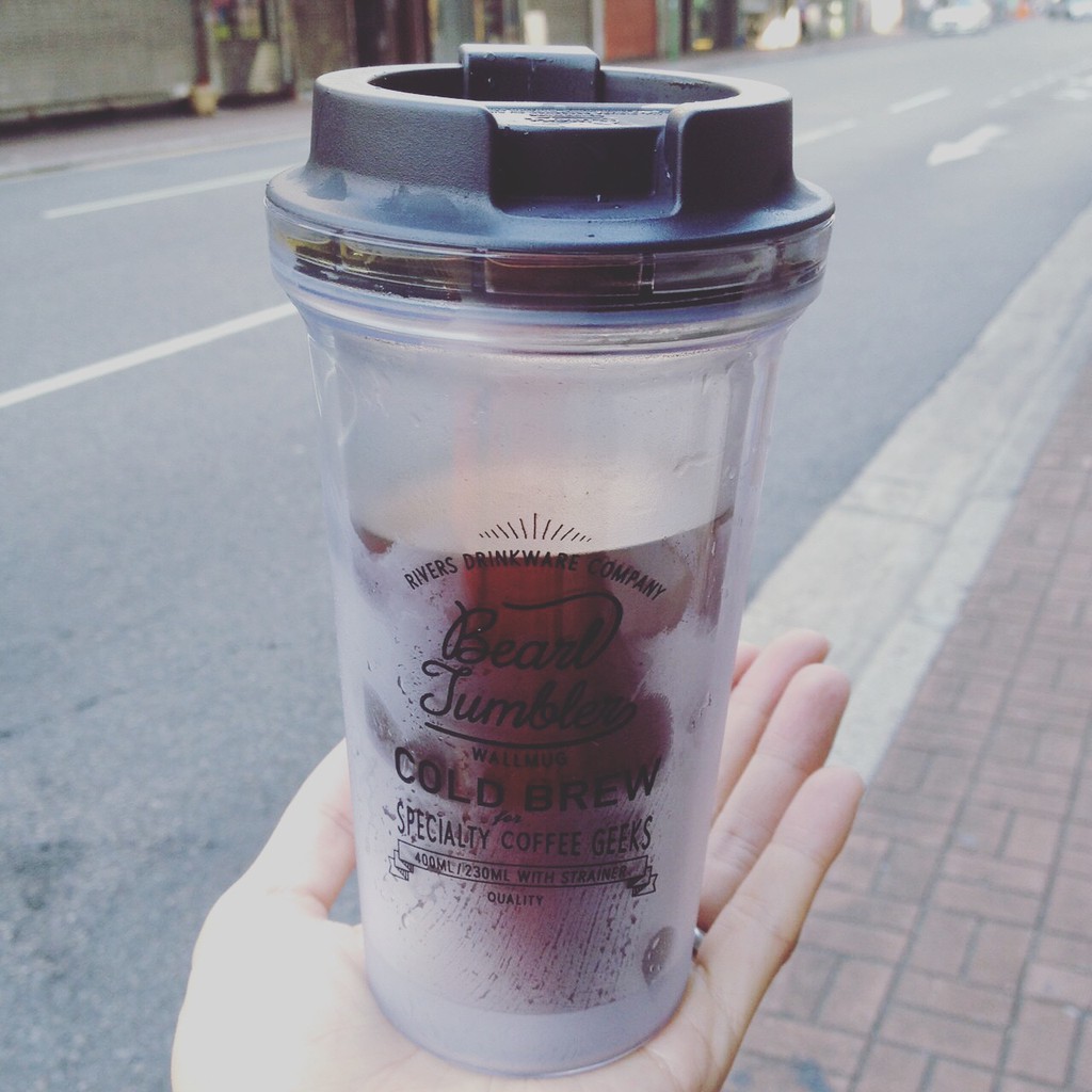 Bình Pha Cà Phê Cold Brew - Cà phê pha lạnh, Trà, Detox 2 lớp Tumbler tiện lợi