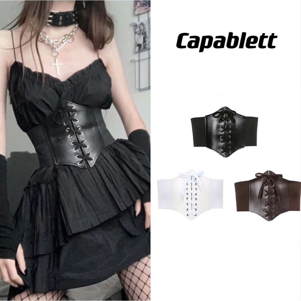 Áo corset định hình cơ thể phong cách gothic quyến rũ cho nữ