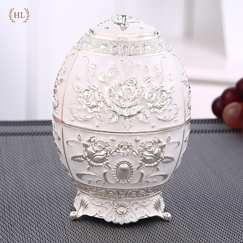 Hộp Đựng Tăm Phong Cách Hoàng Gia, Hũ Tăm Hoàng Gia Sang Trọng