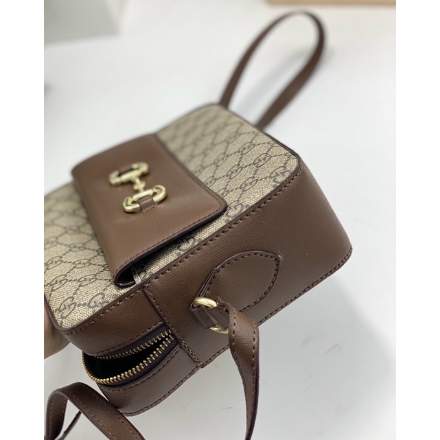 TÚI NAM GUCCI HORSEBIT FULLBOX DÁNG HỘP HOẢ TỐC