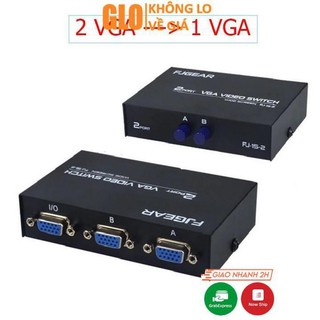 2 CPU Ra 1 Màn Hình (Bộ Chia VGA Video Switch) GloMart