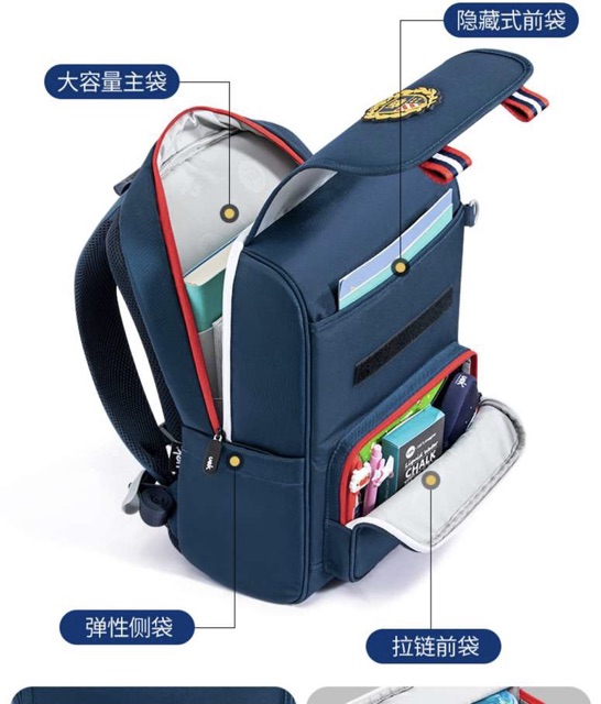 Balo Chống Gù UEK University Cao Cấp phong cách hoàng gia Anh