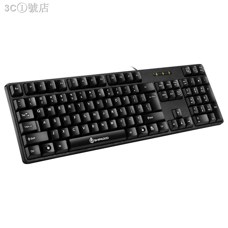 Bàn Phím Dây Usb Không Gây Tiếng Ồn Cho Laptop / Máy Tính Để Bàn Đen | BigBuy360 - bigbuy360.vn