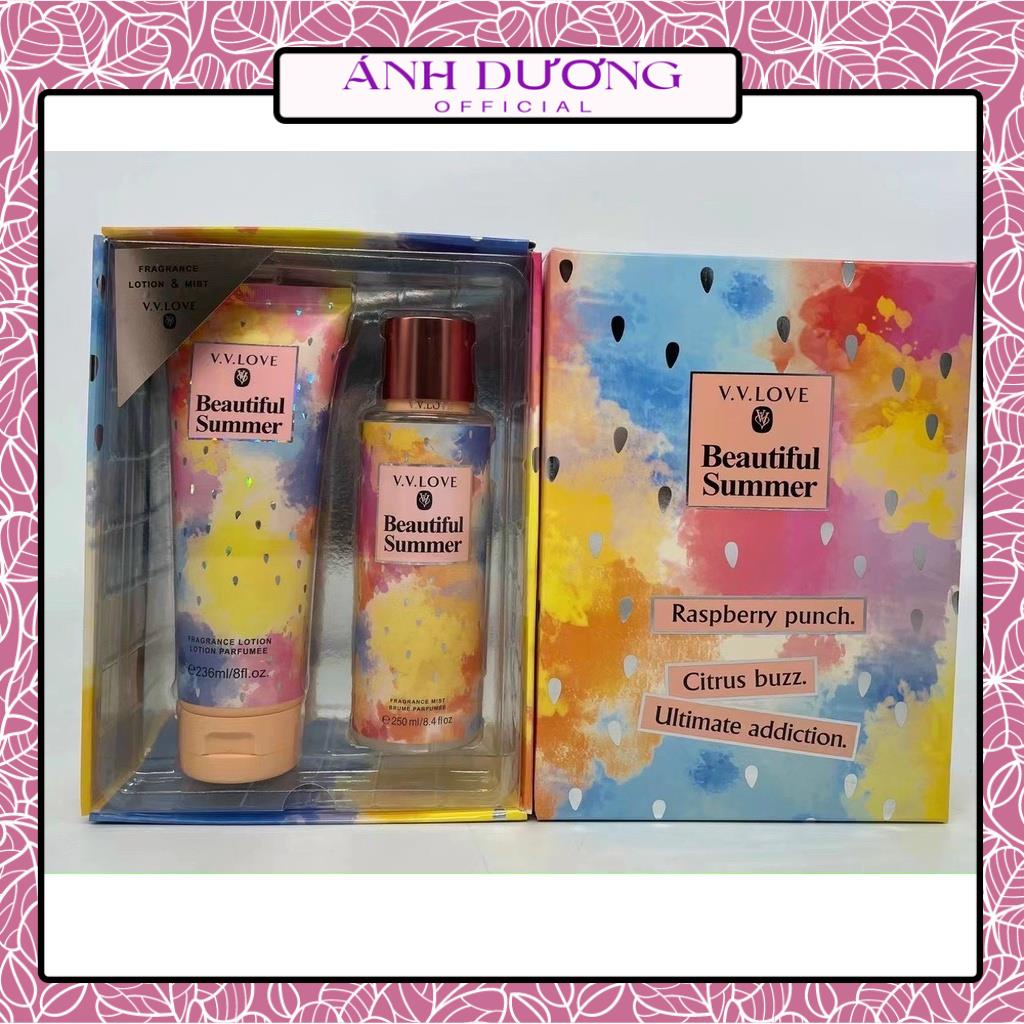 Combo quà tặng dưỡng thể xịt thơm body siêu hot - anhduong.official.vn