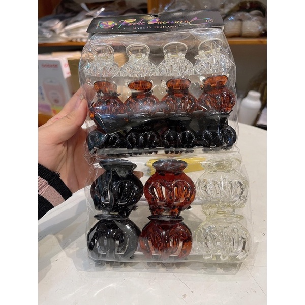Kẹp Càng Cua Thái Lan size Mini bịch 12 cái