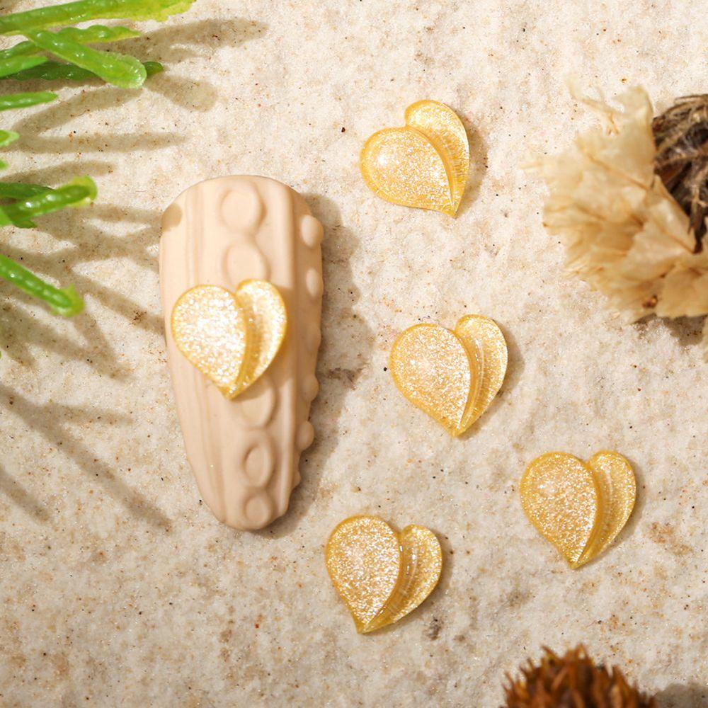 Móng Tay Cực Quang OCEANMAP|Phụ Kiện Trang Trí Móng Tay 3D Hình Gấu Hoa Hồng Đính Nơ Xinh Xắn