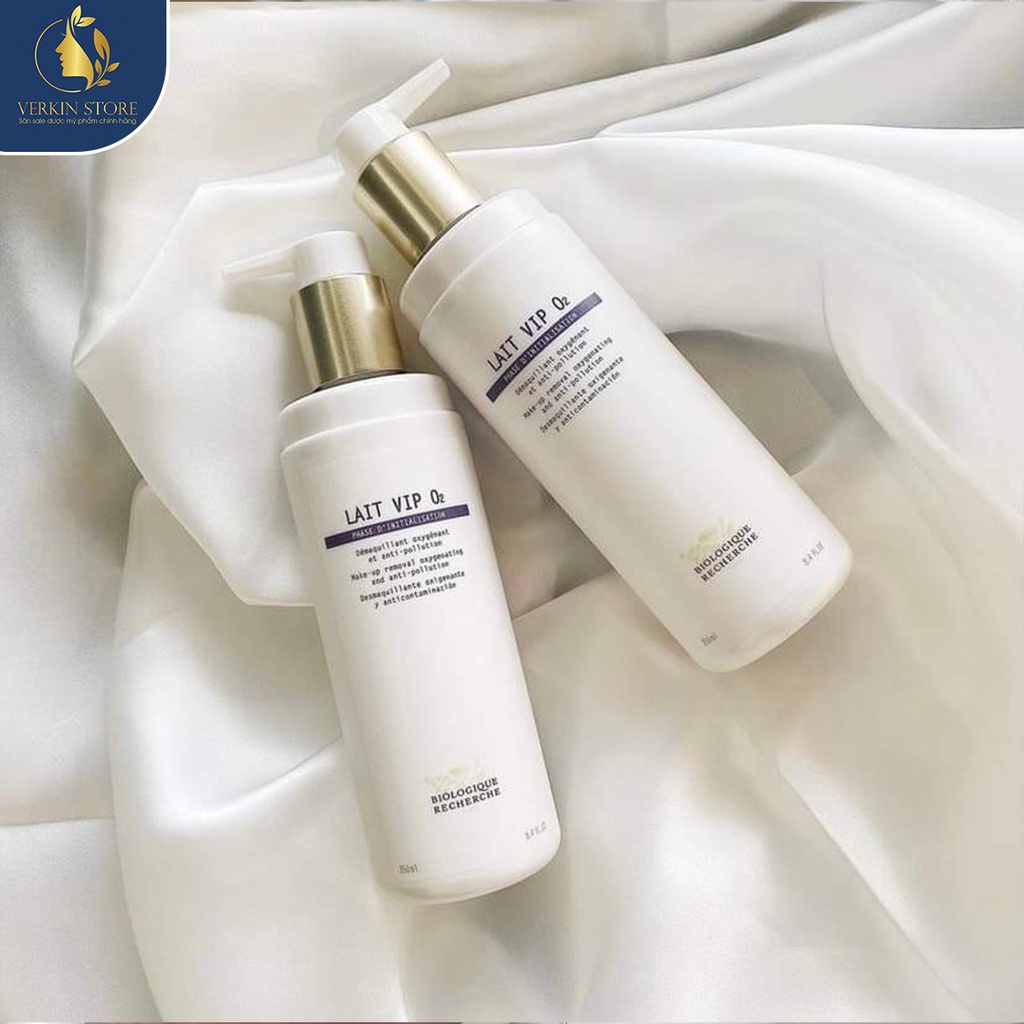 Sữa rửa mặt Biologique Recherche Lait VIP O2 cho da nhạy cảm  - Verkin Store