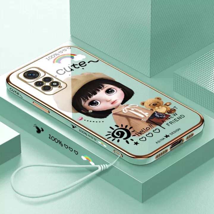 Ốp điện thoại QIANZI cho Xiaomi Redmi Note 11 5G Note 11 Pro 5G 10 4G 10Pro 4G 11S 11Pro Redmi 10 Prime 11T 11Tpro