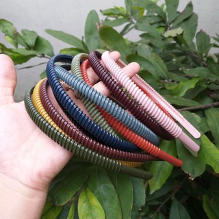Bờm cài tóc lượn sóng màu bóng(Ảnh thật)