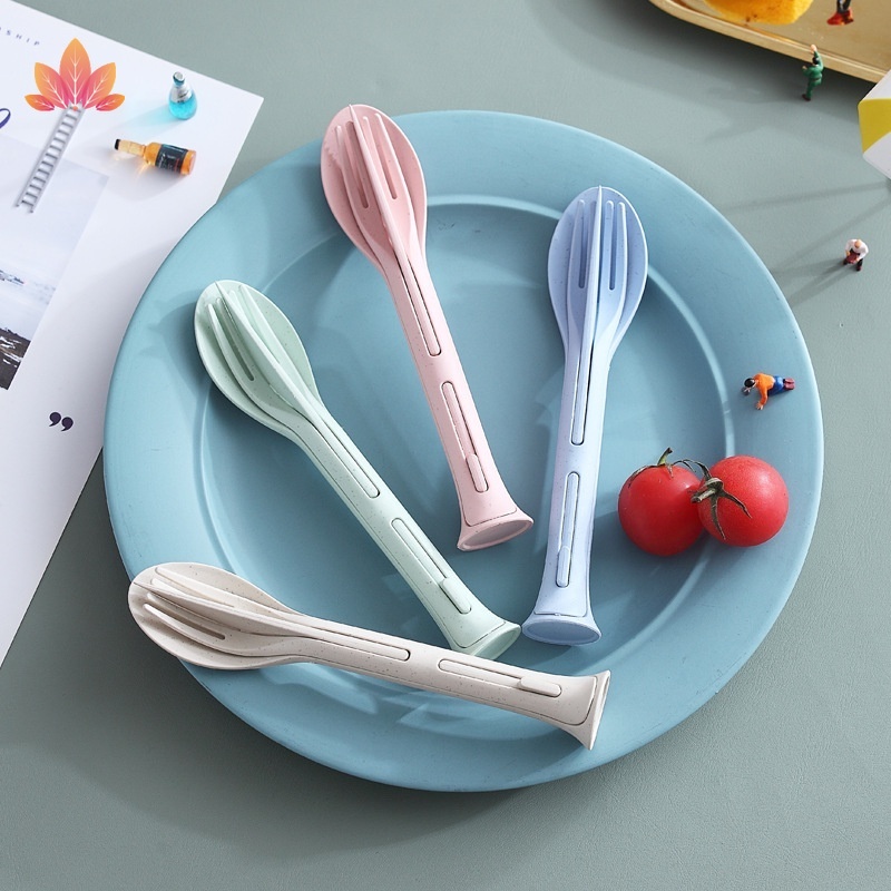 Bộ dụng cụ bàn ăn 3 trong 1 phong cách Nhật Bản JP5