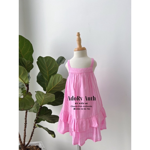 Đầm hai dây auth old navy cho bé gái