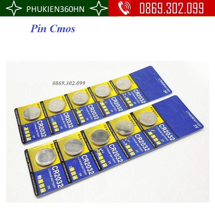 Pin Cmos 1 vỉ 5 viên