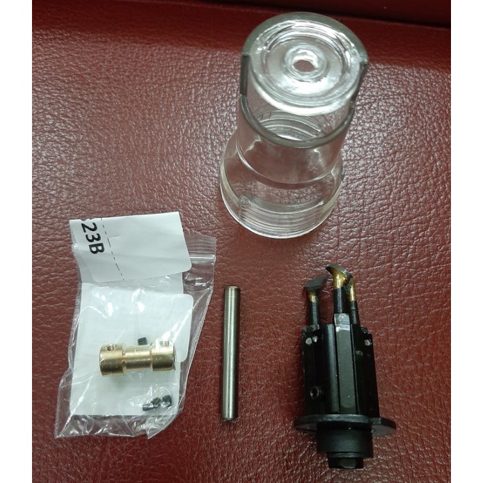 Combo đầu tuốt + ống 5 + khớp nối trục + chụp nhựa bảo vệ