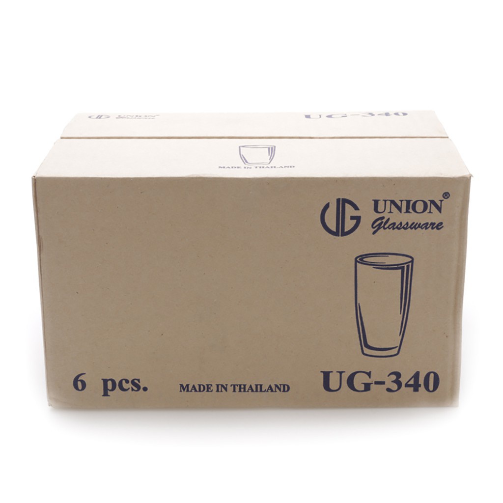 Ly Thủy Tinh Bầu Cao UG-340 | 350ml Union Glass Nhập Khẩu Thái Lan