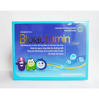 CỐM VI SINH BIOLACTOMIN GOLD - CÂN BẰNG HỆ TIÊU HÓA ĐƯỜNG RUỘT - CHỐNG TÁO BÓN - KÍCH THÍCH ĂN - DÙNG NHƯ BIO ACIMIN