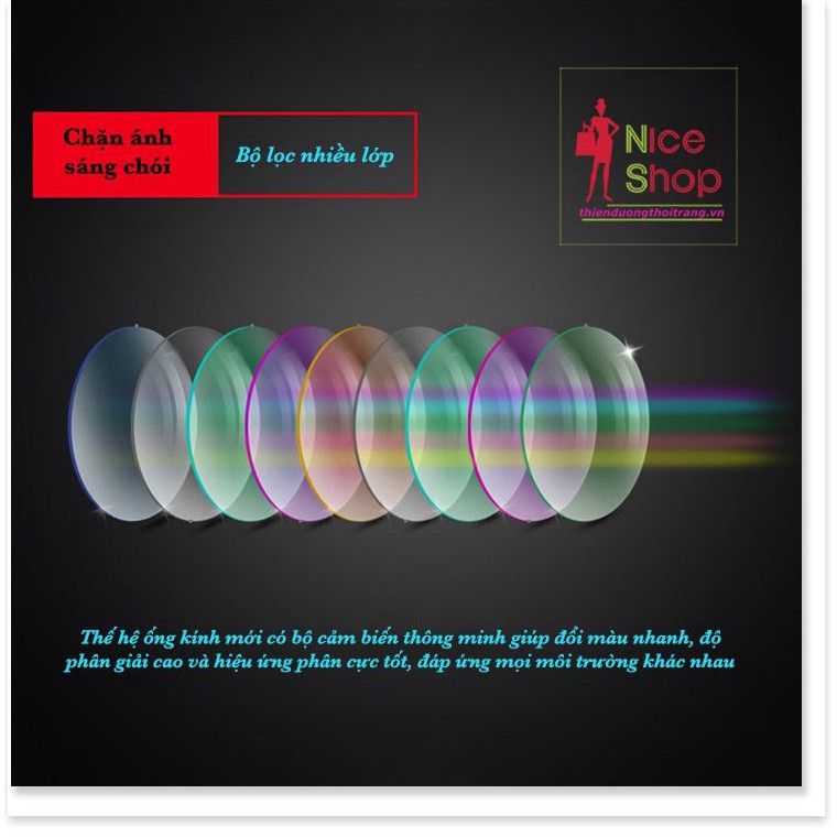 Mắt kính Perfe phân cực đổi màu chống tia uv hiệu quả | BigBuy360 - bigbuy360.vn