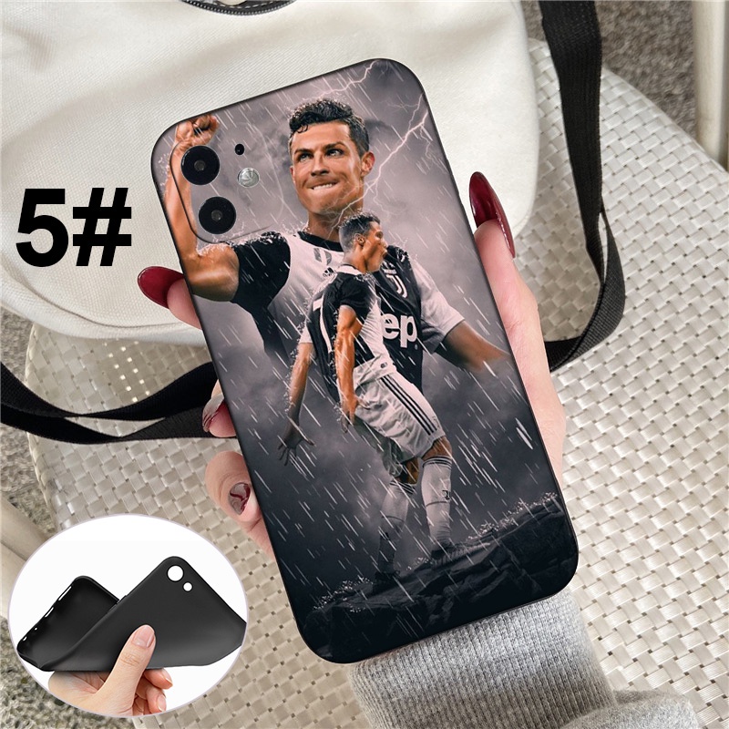Ốp điện thoại mềm mã GR33 hình Cristiano Ronaldo CR7 thích hợp cho iPhone XR X Xs Max 7 8 6s 6 Plus 5 5s SE 2020