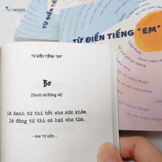 Sách Từ Điển Tiếng "Em"