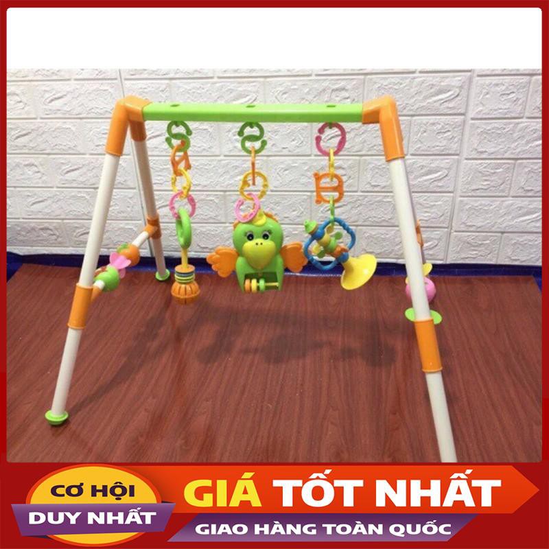 Kệ Chữ A Phát Nhạc Hình Con Vẹt Cho Bé -Violet_Store