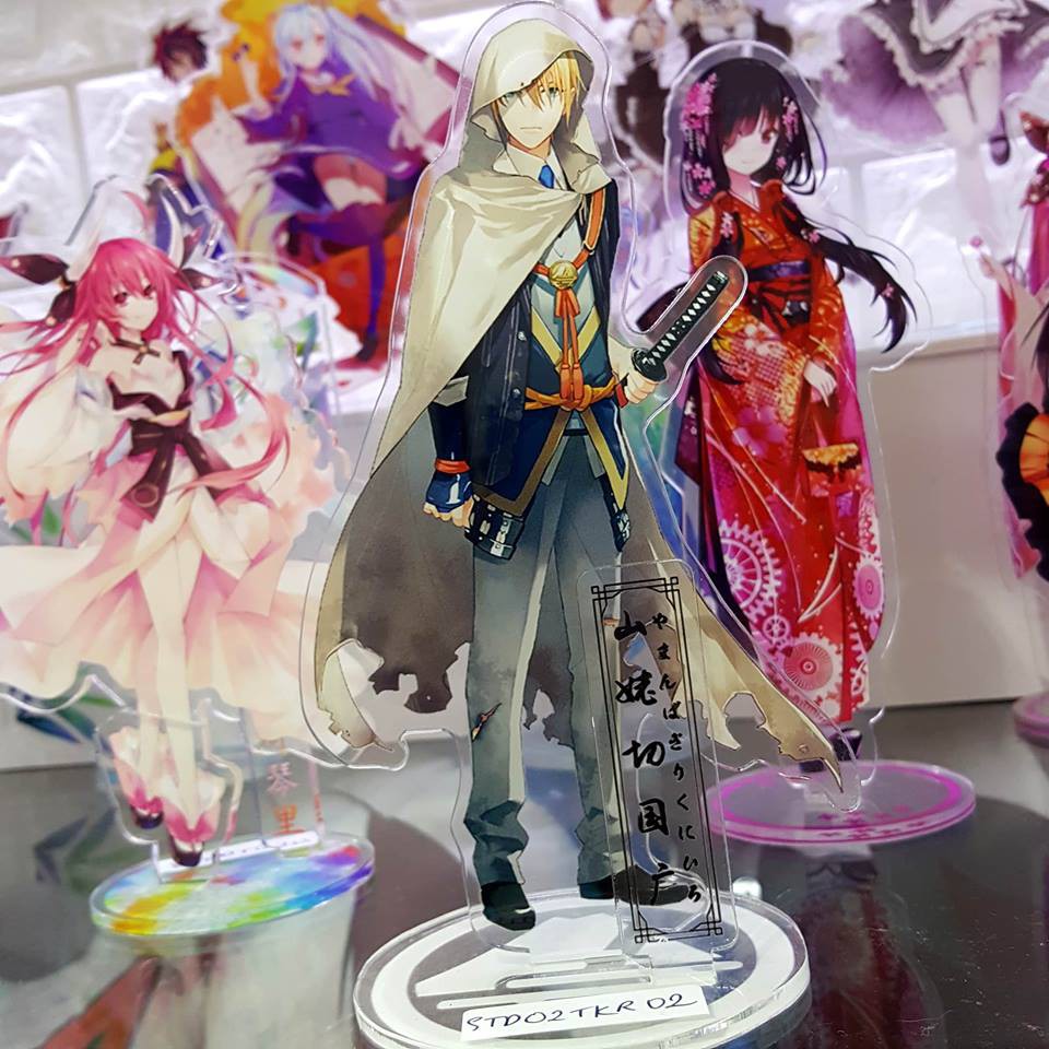 Mô Hình Standee acrylic anime hình Touken Ranbu