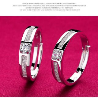 NHẪN CẶP ĐÍNH ĐÁ SANG TRỌNG