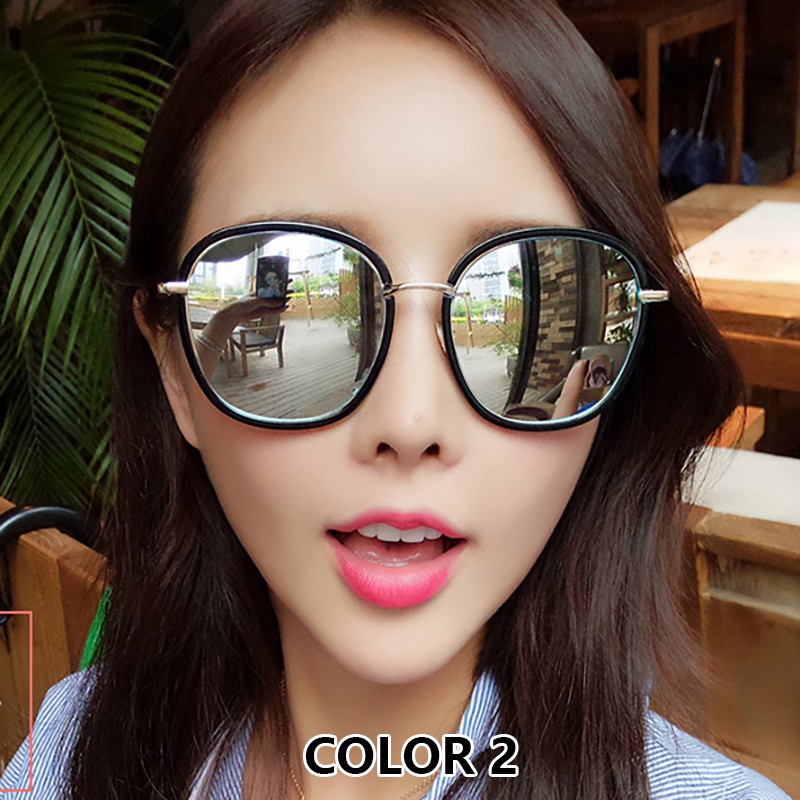 Mắt kính thời trang chống tia UV400 phong cách Hàn Quốc cho nữ