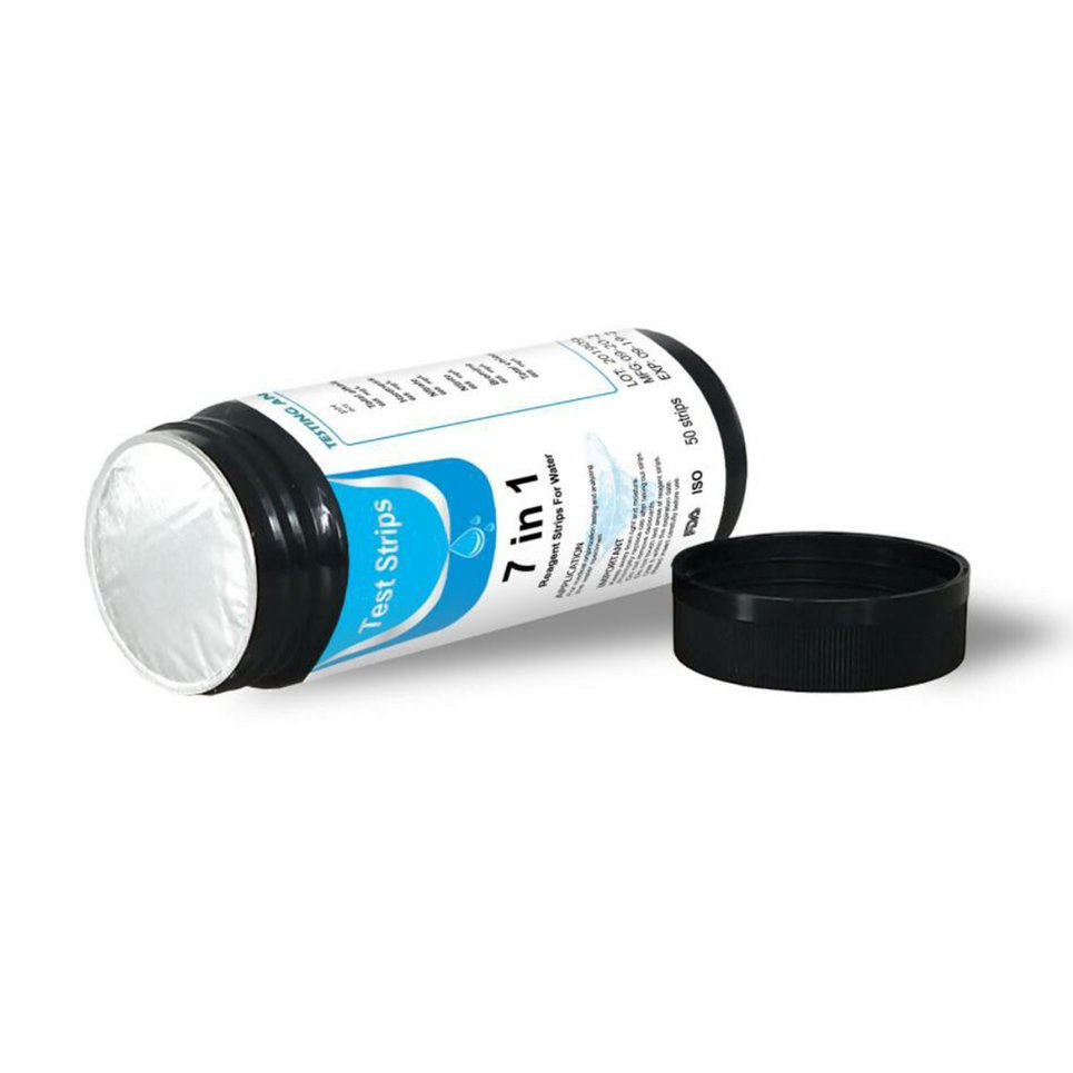 Tropical Aquarium 7 In 1 Test Strip For Testing PH Water Quality Test Paper