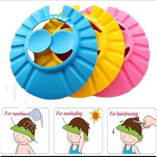 Mũ Tắm , Nón Gội Đầu chống nước vào mắt, Nón Cắt Tóc Cho Bé