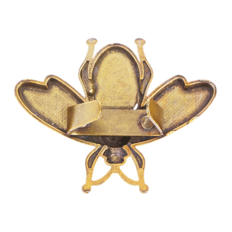 Phụ Kiện Trang Trí Túi Xách Hình Chú Ong Bằng Kim Loại Độc Đáo DIY