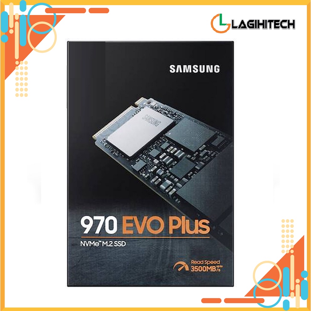 Ổ cứng SSD Samsung 970 EVO Plus M2 2280 PCIe NVMe Gen 3 250GB/500GB/1TB/2TB Bảo hành 5 năm - Chính hãng Samsung