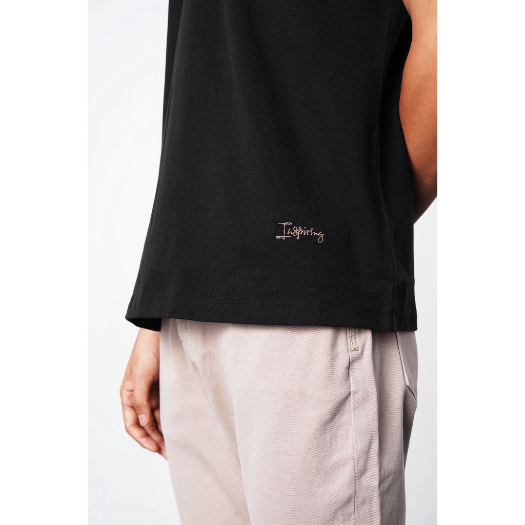 Áo Polo basic, thêu. FITTED - Routine 10F21POL027C
