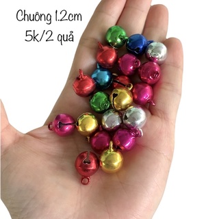 2 quả chuông/lục lạc 1.2cm