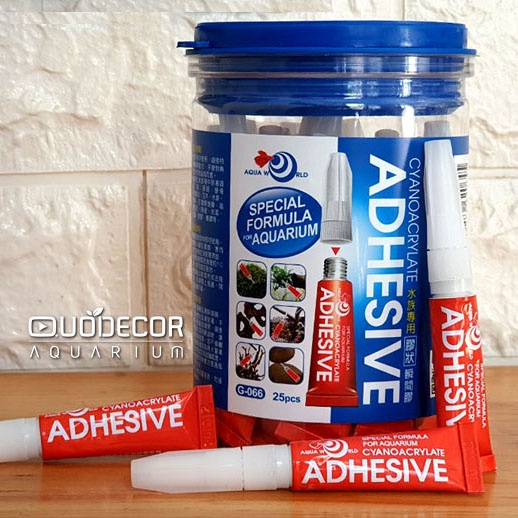 Keo dán thuỷ sinh Kaokui/ Adhesive đỏ, keo dán rêu chất lượng