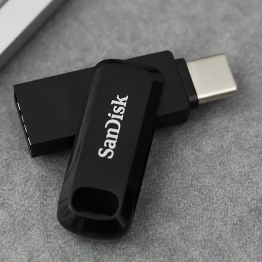 [Mã ELMALL10 giảm 10% đơn 500K] USB OTG 3.1 128GB Type C Sandisk SDDDC3 Đen