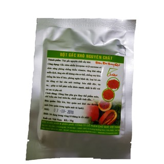 Bột gấc  gói 50 gr (màu đỏ) luôn nhập hàng mới đảm bảo màu lên tươi sáng nhất