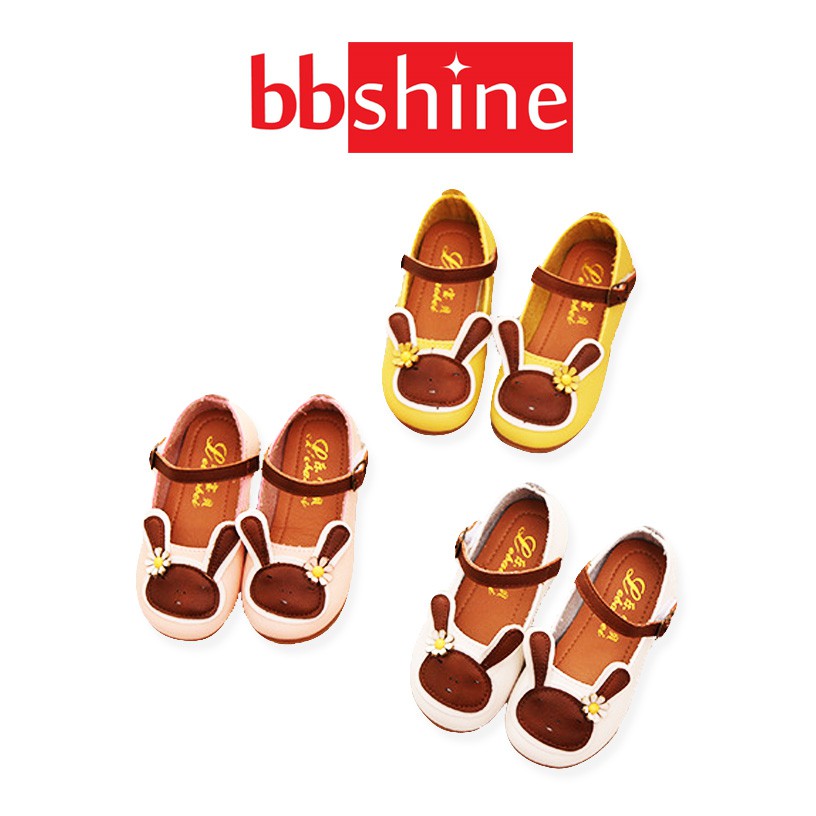 Giày bé gái 1 – 3 tuổi họa tiết thỏ đáng yêu BBShine – G7