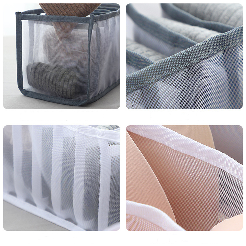 Hộp Đựng Vớ / Đồ Lót Nhiều Ngăn Tiện Lợi Cho Gia Đình
