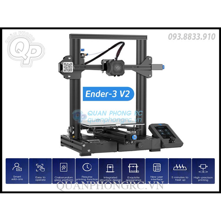 Máy in 3D CREALITY Ender 3 V2 FDM